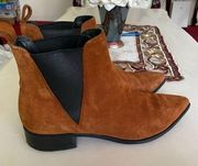 & OTHER STORIES Suede Chelsea Boots Pointed Toe