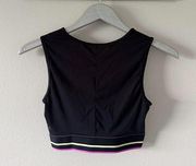 Fabletics  Black Crop Top