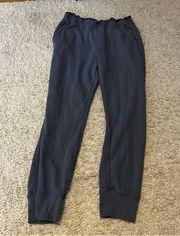 abercrombie and fitch paperbag high rise joggers size large