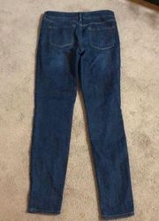 Bullhead Denim Co  Mid Rise Skinniest 26 Dark Wash