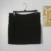 Black Bodycon Mini Skirt Sz L