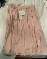 Pink ballet skirt