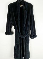 TOMMY BAHAMA Unisex Plush Belted Robe, Size L/XL