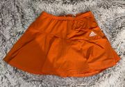 Orange Tennis Skirt