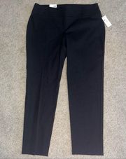 Crown & Ivy Ashley Black ankle pants, size 14