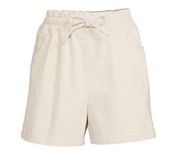 New Time and Tru Women's Paperbag Waist Shorts Size: XS (0-2)