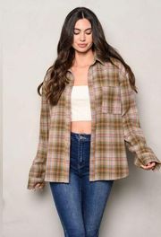 Vintage Oversized Flannel