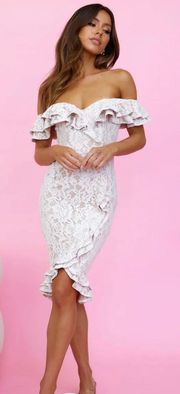 White Lace Dress