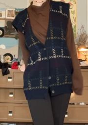 Real Vintage Sweater Vest Oversized