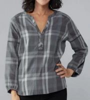 NWT prAna Elena Top in Gravel