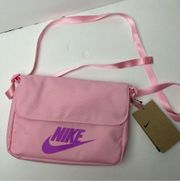 Nike Women's Futura 365 Crossbody Bag in Light Pink NEW WITH TAGS