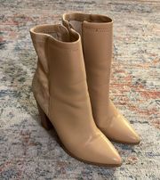 Nude Booties