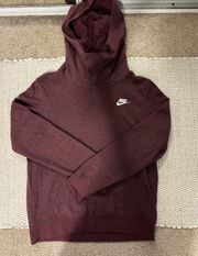 Nike Maroon  Hoodie