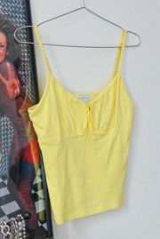 Yellow Cami Tank Top