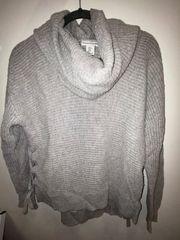 Marshall’s Cowl Neck Gray Sweater 