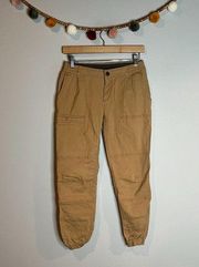 Mountain Hardware tan jogger hiking pants