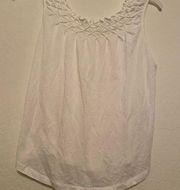 White Maeve for Anthropologie Tank Top Sz S