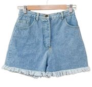 Vintage 90’s Super High Waist Jean Shorts