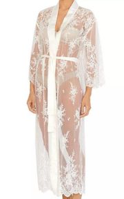 💕BHLDN x RYA COLLECTION💕 Darling Lace Robe ~ White Medium/Large NWOT