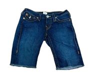 True Religion Bootcut Jean Shorts