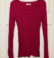 Pink Republic Long Sleeve Thermal T-Shirt Top