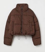 Puffer Jacket Brown