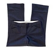 wool dark grey boot cut dress pants -sz 2