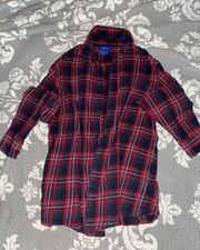 Seriously Soft Red and Blue Flannel