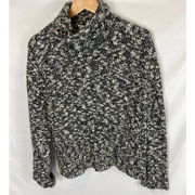 Liz Claiborne Lizsport Mock Neck Knit Sweater Size Medium