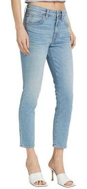 NEW SLVRLAKE Lou Lou Slim-fit Cropped Jeans size 28 Country Roads