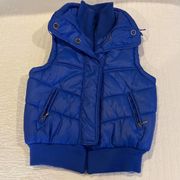 Womens Cobalt Blue Vest / Size Medium