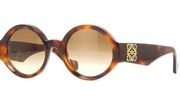 NIB LOEWE Story Round Frame Tortoiseshell Acetate Sunglasses