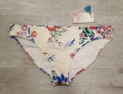 💕JOHNNY WAS💕 Maya Hipster Bikini Bottoms ~ Multi-Color Floral Print XL