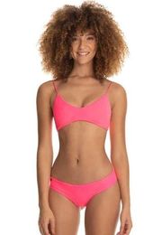 Maaji Festive Pink Rocks Reversible Bikini Top