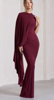 Burgundy Gown