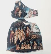 h:ours Olivia Mini Dress in Multi Renaissance