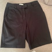 Lady Hagen Black Golf Tennis Hiking Athletic Shorts Size 6