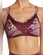 Maaji Women's Vienna Balcony Low Impact Athleisure Floral Sports Bra Size Large