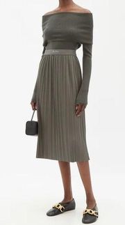 NWT Max Mara Leisure Kabir Faux Leather Skirt