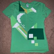 Green  Geometric Shirt