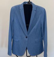 TAHARI blue suit jacket/blazer size 2