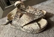 Snakeskin Platforms