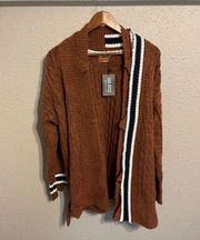 POL Boutique NWT Distressed Cardigan Size Large