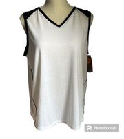 Champion White Power Core Loose Activewear Workout Tank Top Women’s Size XL