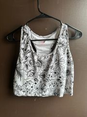 Floral Crop Tank