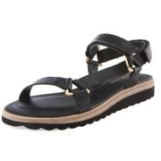 Black Catalina Sandal