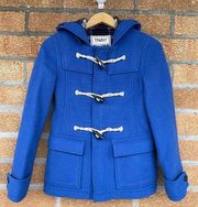 TNA Aritzia Blue Duffle Coat XS