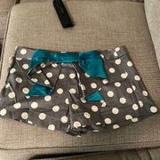 Judith march polka dot bow shorts