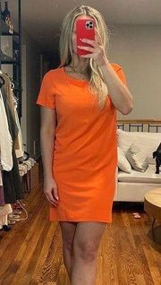 Bright Orange Dress