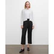 Club Monaco Black Straight Leg Cropped Pants 2